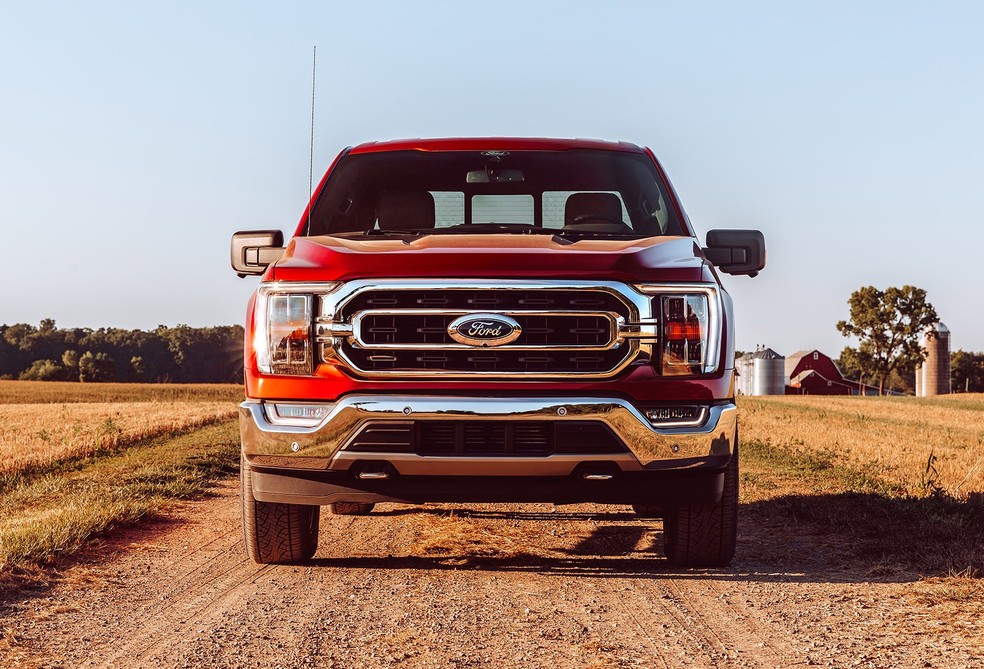 Ford ainda não divulgou qual (ou quais) versão da F-150 será vendida no Brasil — Foto: Divulgação