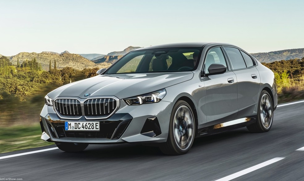 BMW i5 será um dos lançamentos da BMW no Brasil em 2024 — Foto: Divulgação