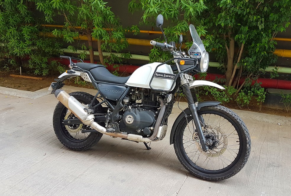Royal Enfield Himalayan  — Foto: Rafael Miotto / G1