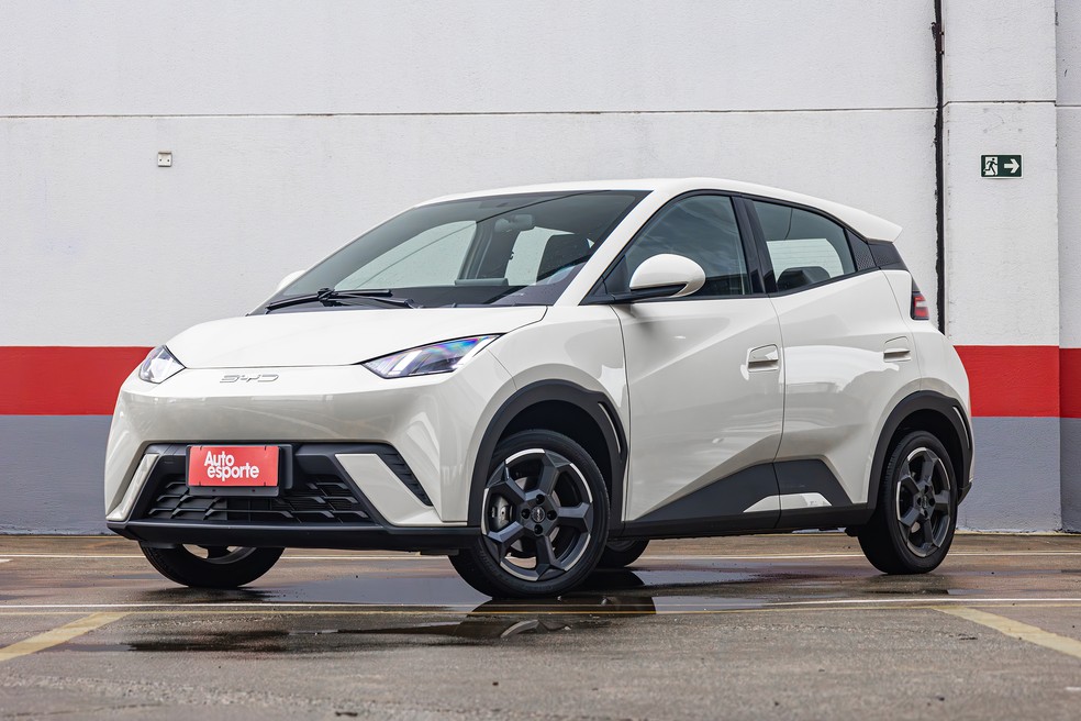 BYD Dolphin Mini continua a liderar categoria de elétricos no Brasil  — Foto: Renato Durães/Autoesporte