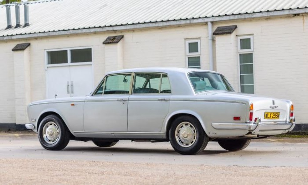 Rolls-Royce Silver Shadow pertenceu ao astro do Queen de 1979 a 1991 — Foto: RM Sotheby's/Reprodução