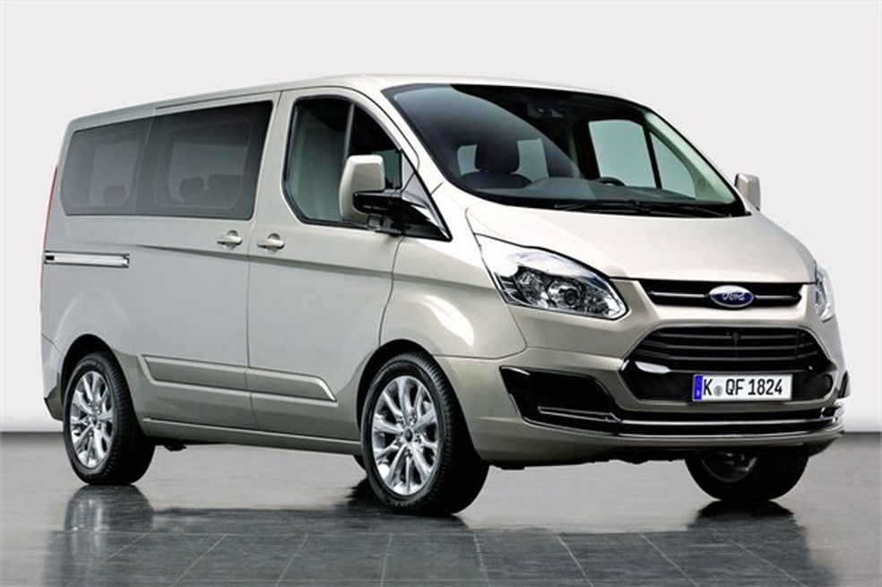 Ford Transit Custom europeu (Foto: Divulgação) — Foto: Auto Esporte