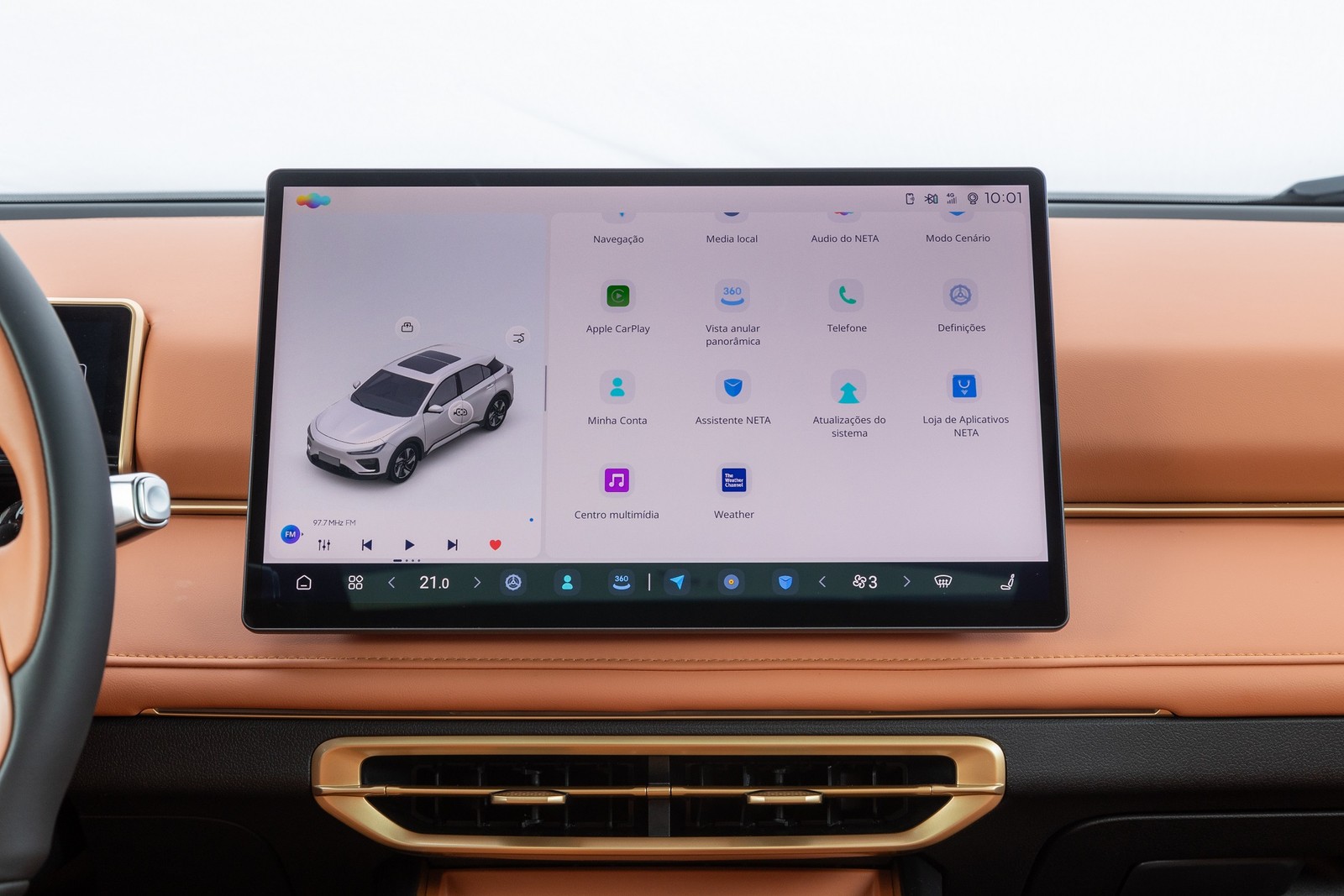 Neta X Central Multimídia — Foto: Renato Durães/Auto News Brasil