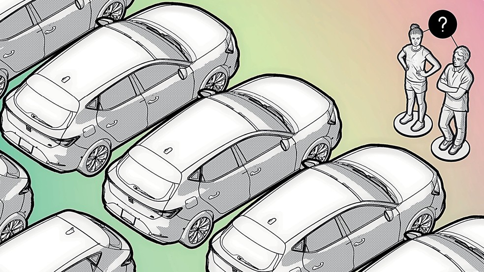 Veja dicas para quem pensa em trocar de carro — Foto: Ilustração: Davi Augusto