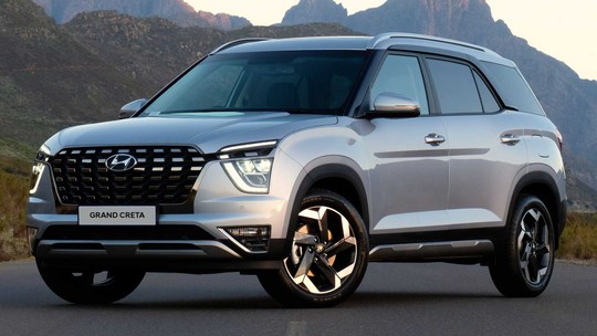 Hyundai Grand Creta com sete lugares chega à África do Sul e tem chances de vir ao Brasil