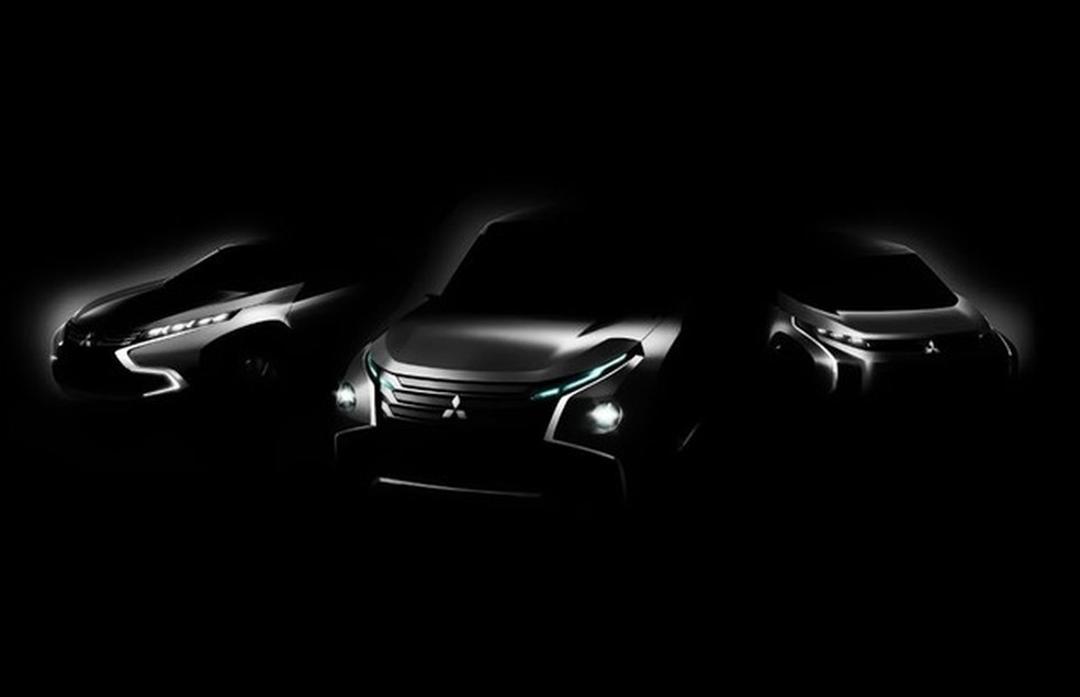 Conceitos Mitsubishi XR-PHEV, GV-PHEV e AR (Foto: Divulgação) — Foto: Auto Esporte