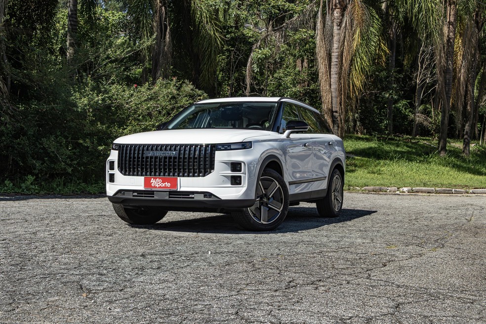 Jaecoo 7 PHEV 2025 convence ao volante? Veja as impressões da Auto News Brasil — Foto: Vitor Bernardes/Auto News Brasil