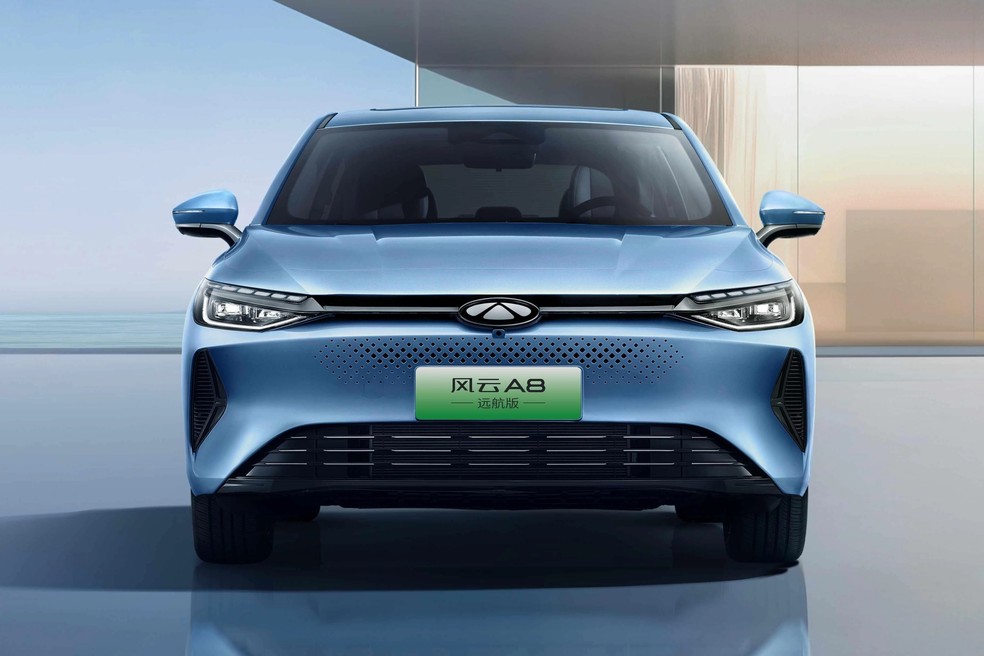 Chery Fulwin A8 Pro consegue rodar cerca de 1.300 km no modo híbrido — Foto: Divulgação