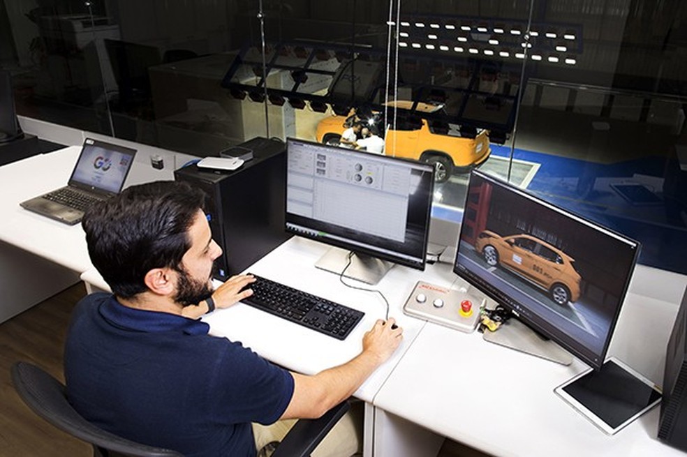 Safety Center conta com uma salas de observação e controle dos testes de colisão (Foto: Divulgação) — Foto: Auto Esporte