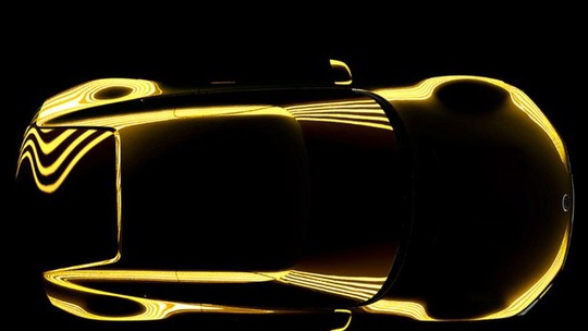 Kia divulga teaser de esportivo que será apresentado no Salão de Detroit