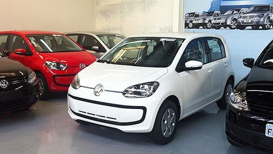Novo VW up! começa a ser vendido com sobrepreço