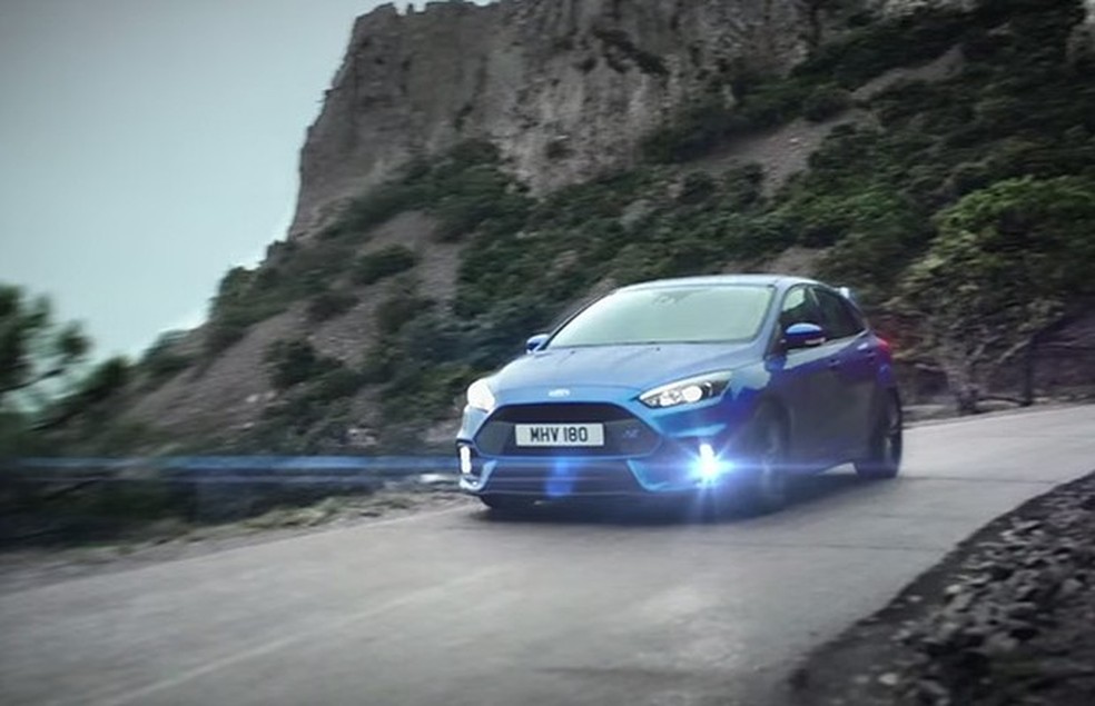 Ford revela primeiro vídeo do Focus RS (Foto: Reprodução) — Foto: Auto Esporte