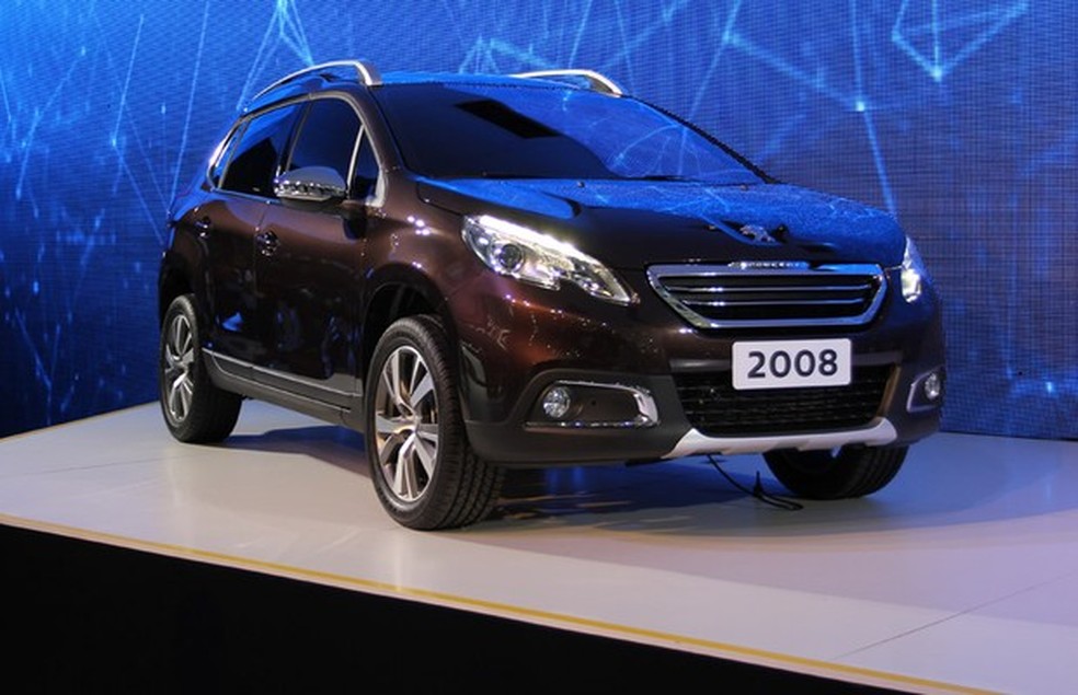 Peugeot 2008 no Salão do Automóvel 2014 (Foto: Gustavo Maffei/Auto News Brasil) — Foto: Auto Esporte