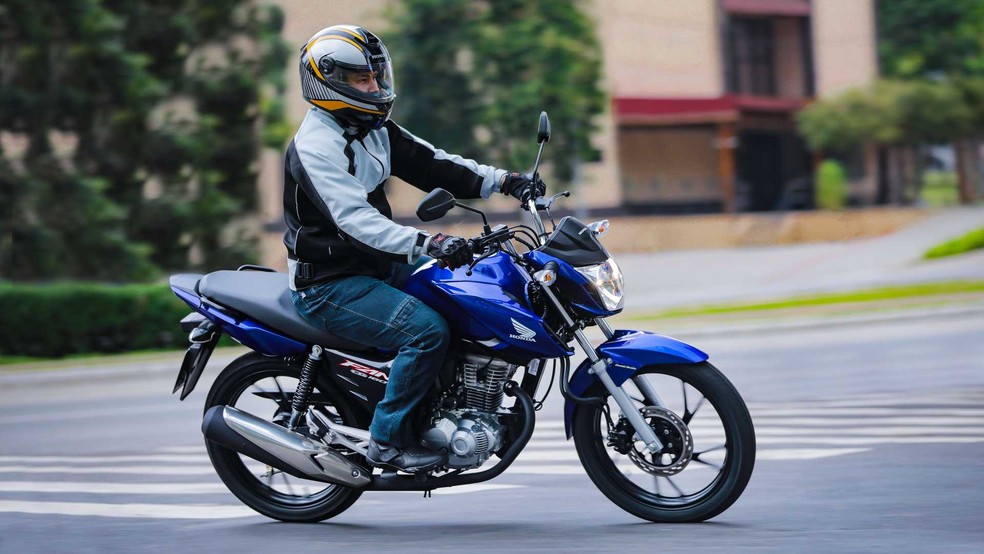 Proprietários da Honda CG 160, a moto mais vendida do Brasil, serão beneficiados — Foto: Divulgação