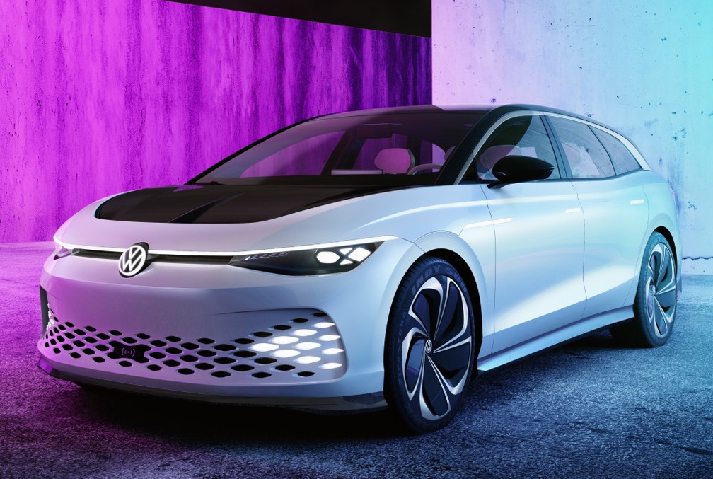 Volkswagen ID. Space Vizzion — Foto: Divulgação/Volkswagen