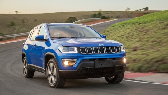 Recall: Jeep convoca 1.395 unidades  do Compass