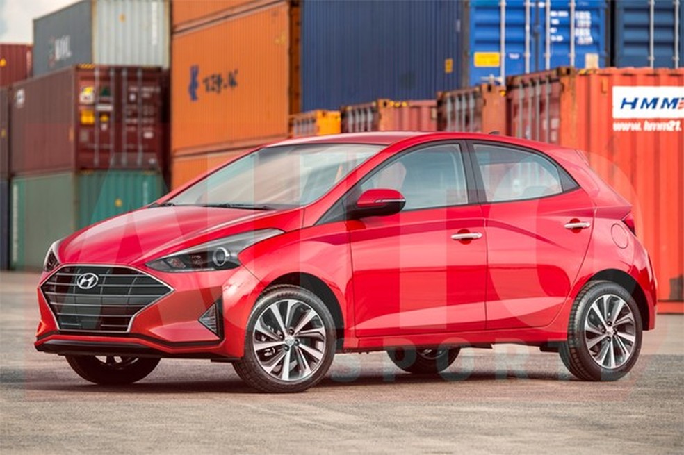 Novo Hyundai HB20 terá estilo ousado, mas a base é a mesma do antecessor (Foto: João Kleber Amaral/Auto News Brasil) — Foto: Auto Esporte