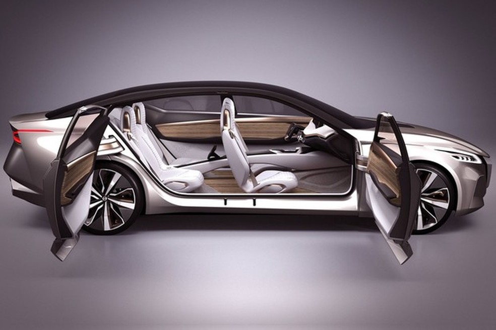 Portas de abertura invertida criam um enorme vão livre no Vmotion 2.0 (Foto: Divulgação) — Foto: Auto Esporte