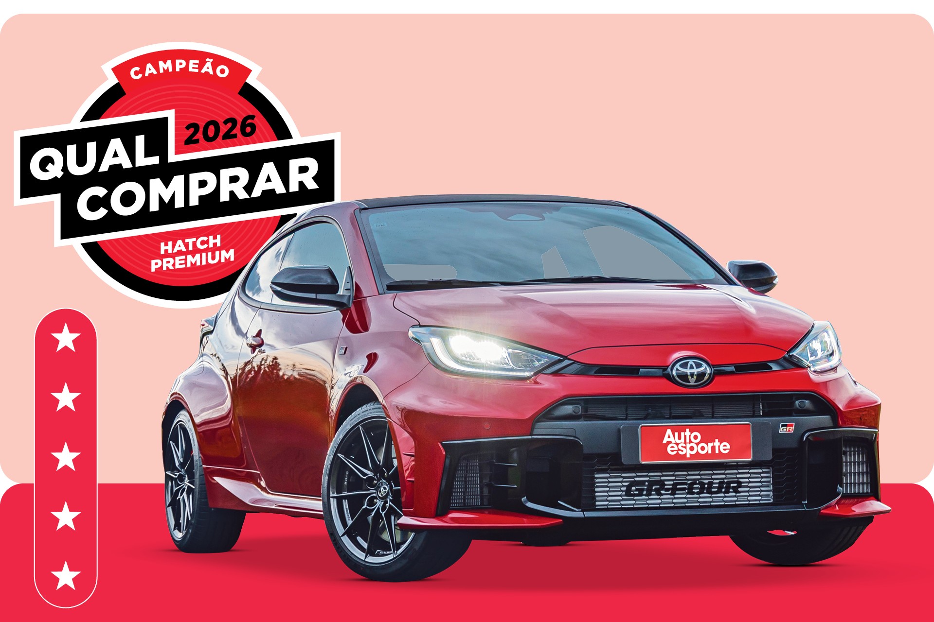 Toyota GR Yaris é o hatch premium de melhor custo do Brasil em 2026