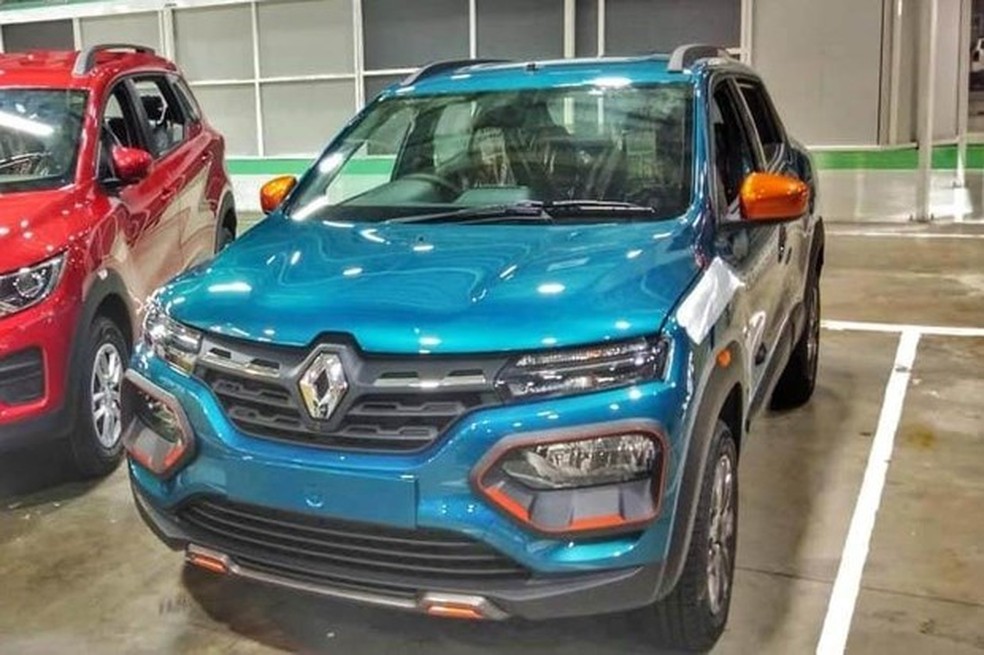 Renault Kwid aparece na versão aventureira Climber na Índia (Foto: Reprodução/Autocar India) — Foto: Auto Esporte
