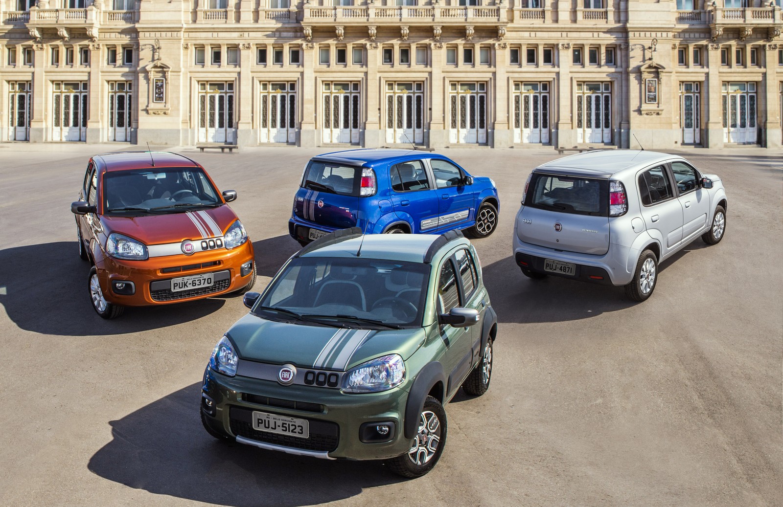 Novo Fiat Uno 2015