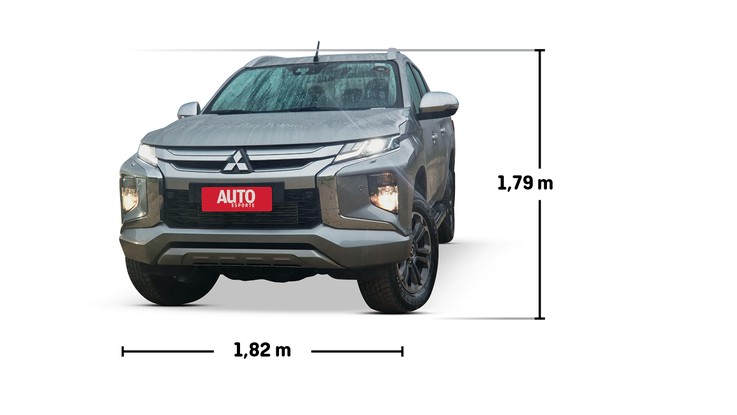 Mitsubishi L200 - dados da ficha técnica