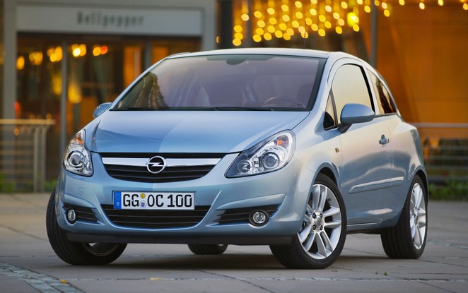 Opel Corsa 2006 dianteira