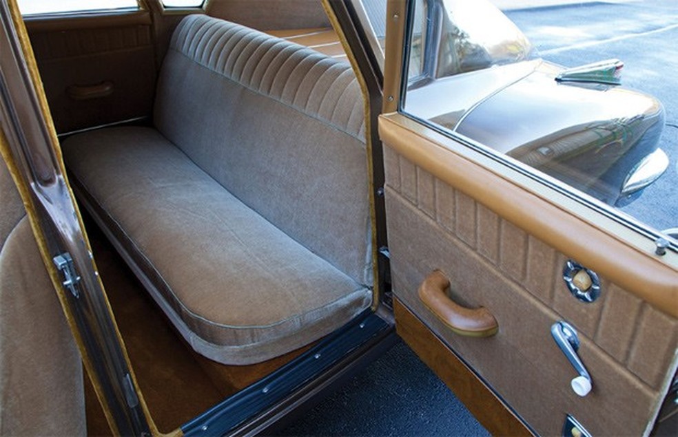 O espaço atrás do Tucker 1948 era enorme (Foto: Divulgação) — Foto: Auto Esporte