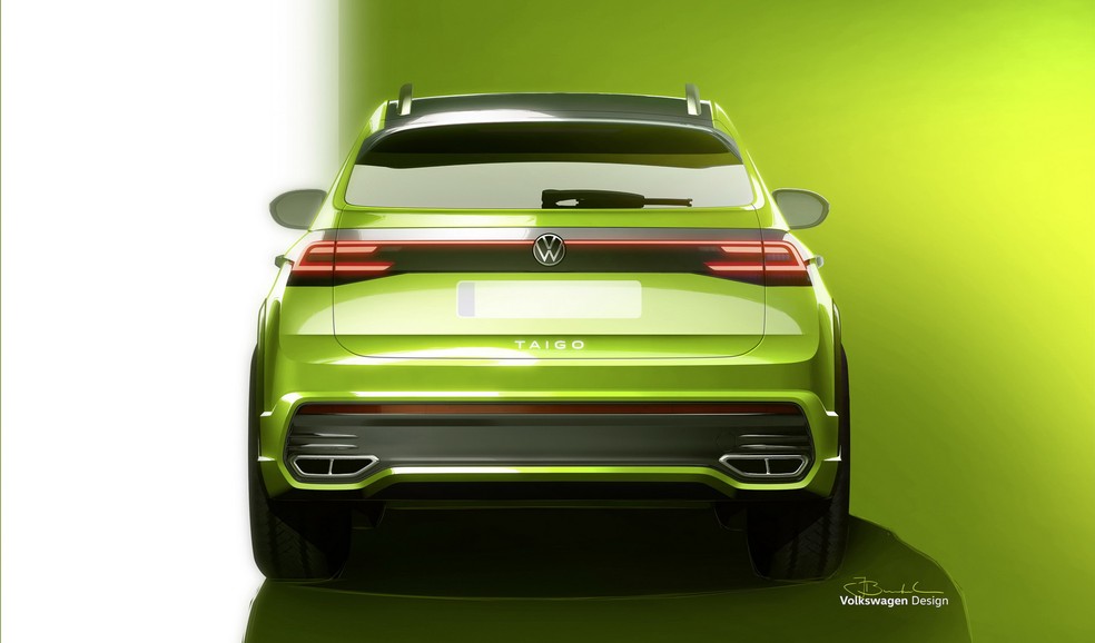 O carro é um utilitário com estilo cupê — Foto: Divulgação 
