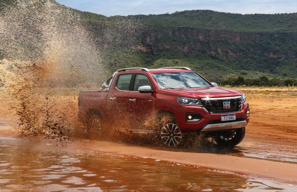 Fiat Titano chega para concorrer com Hilux, S10 e Ranger — Foto: Divulgação