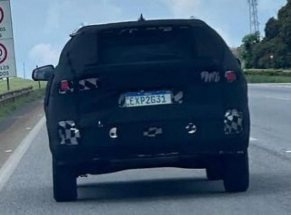 Traseira do novo Hyundai Creta terá lanternas unificadas — Foto: Reprodução/Instagram @rafael.fidelli