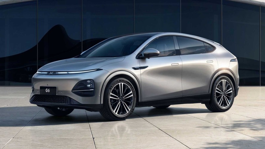 XPeng G6é SUV médio elétrico com 500 km de autonomia