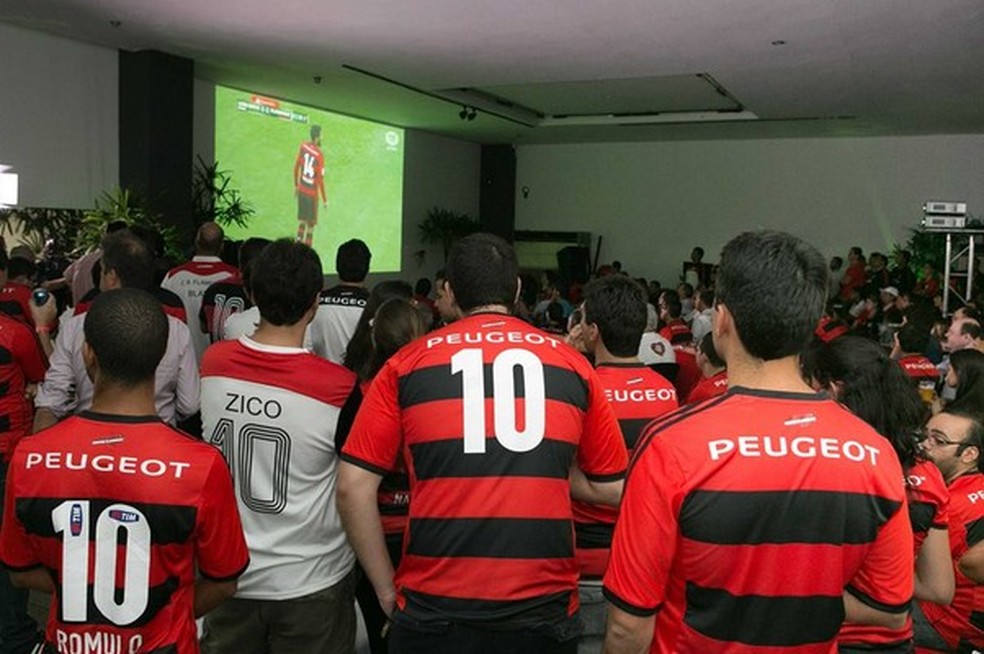 Lounge da Peugeot no Flamengo (Foto: Divulgação) — Foto: Auto Esporte