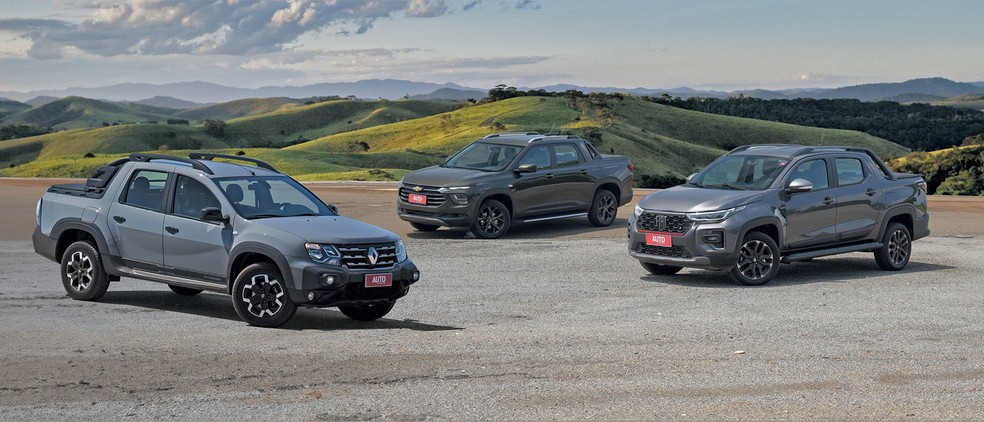 Picapes se tornaram alternativa aos SUVs — Foto: Murilo Góes