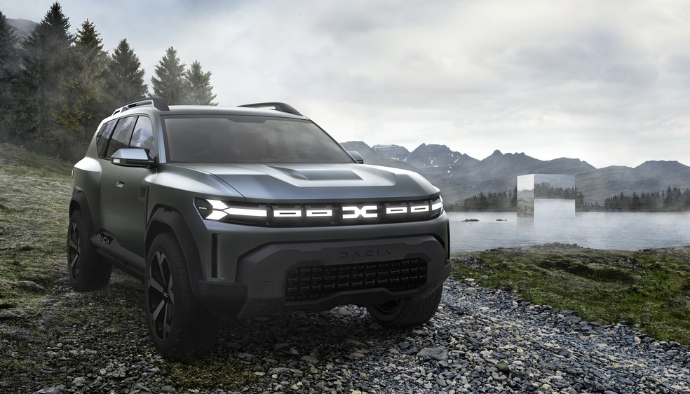 Conceito Dacia Bigster antecipa modelo que será lançado nos próximos anos em categoria acima da do Duster — Foto: Divulgação