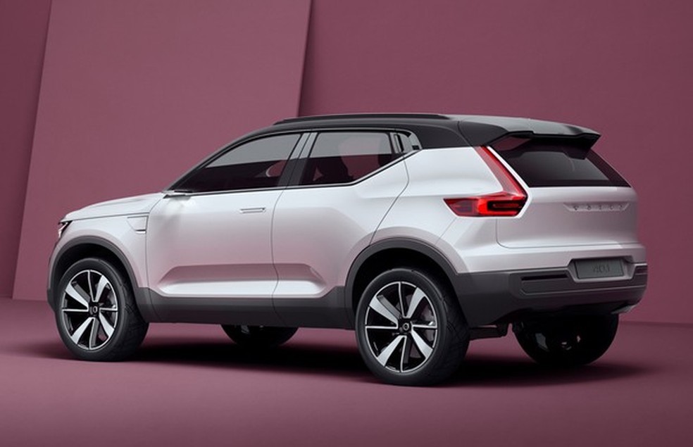 Volvo divulga imagens do conceito que dará origem ao novo XC40 (Foto: Divulgação) — Foto: Auto Esporte