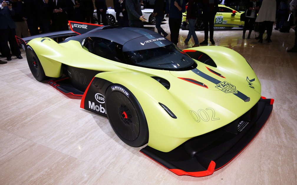 Aston Martin Valkirie, de 1.100 cavalos de potência — Foto: Newspress