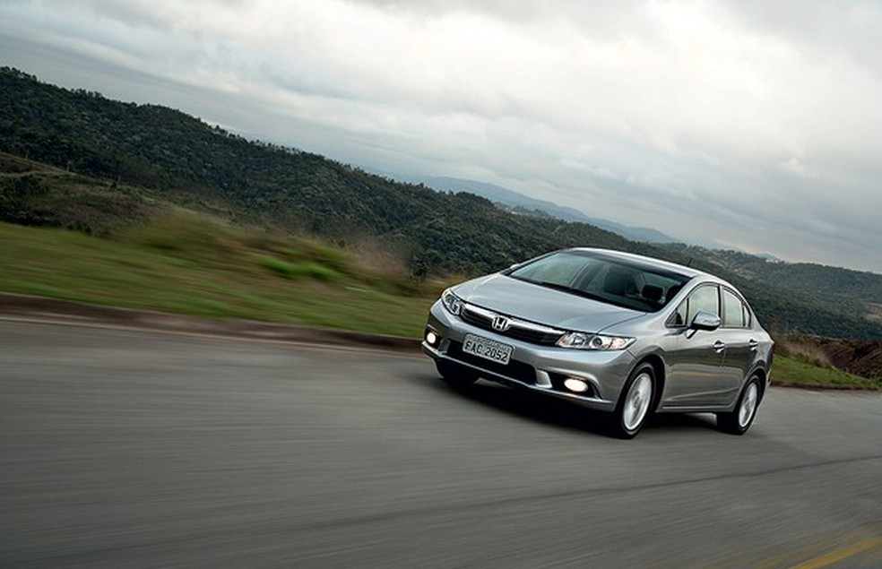 Honda Civic (Foto: Fabio Aro) — Foto: Auto Esporte