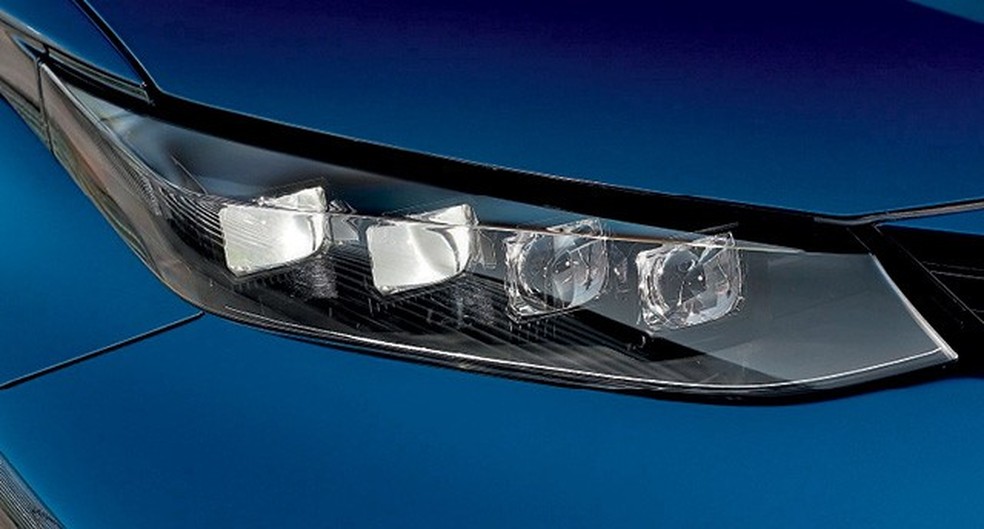 Faróis de led têm visual futurista — Foto: Auto Esporte