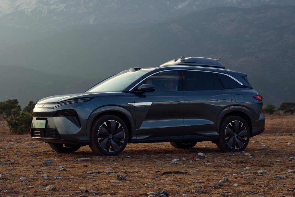 BYD Tan L é a terceira geração da família Tan — Foto: Divulgação