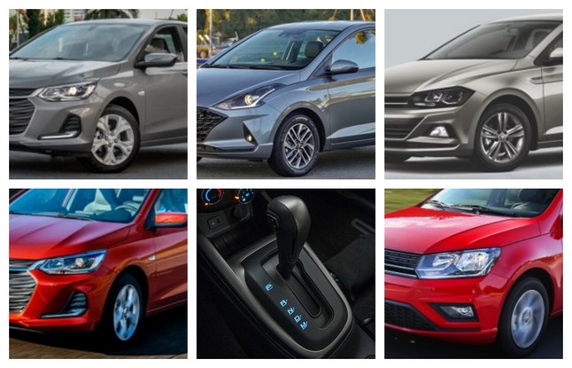Os 5 carros automáticos mais baratos do Brasil