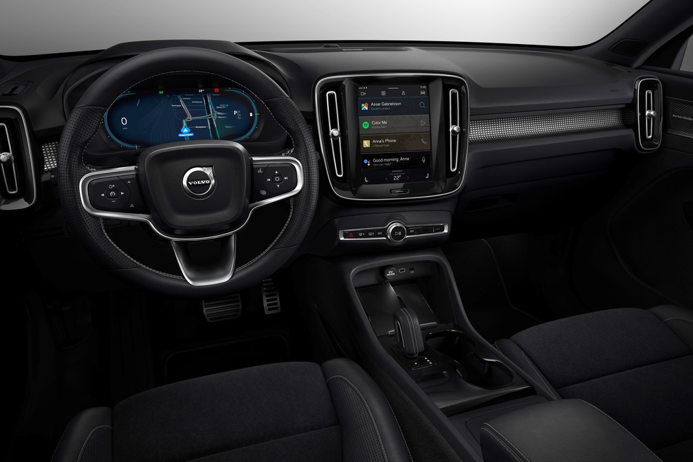 Volvo XC40 Recharge — Foto: Divulgação