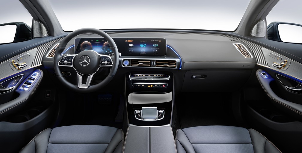 Mercedes-Benz EQC — Foto: Divulgação