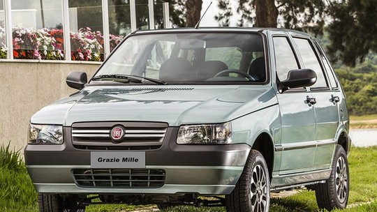 Série especial do Fiat Mille chega às lojas por R$ 31.200