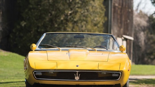 Primeiro Maserati Ghibli Spyder vai a leilão 