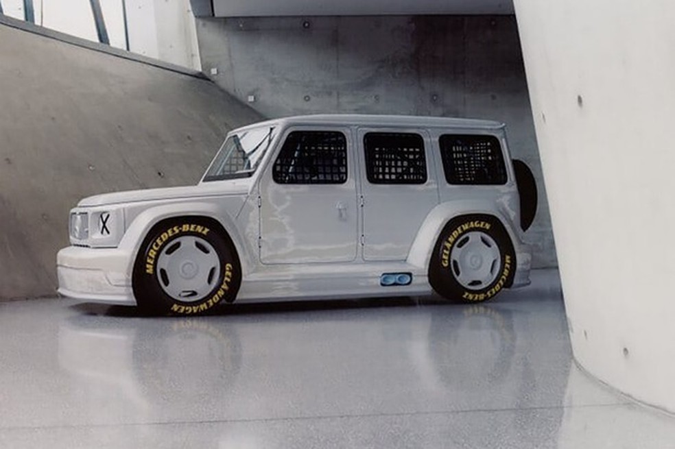 Designer da Louis Vuitton cria Mercedes Benz Classe G com estilo