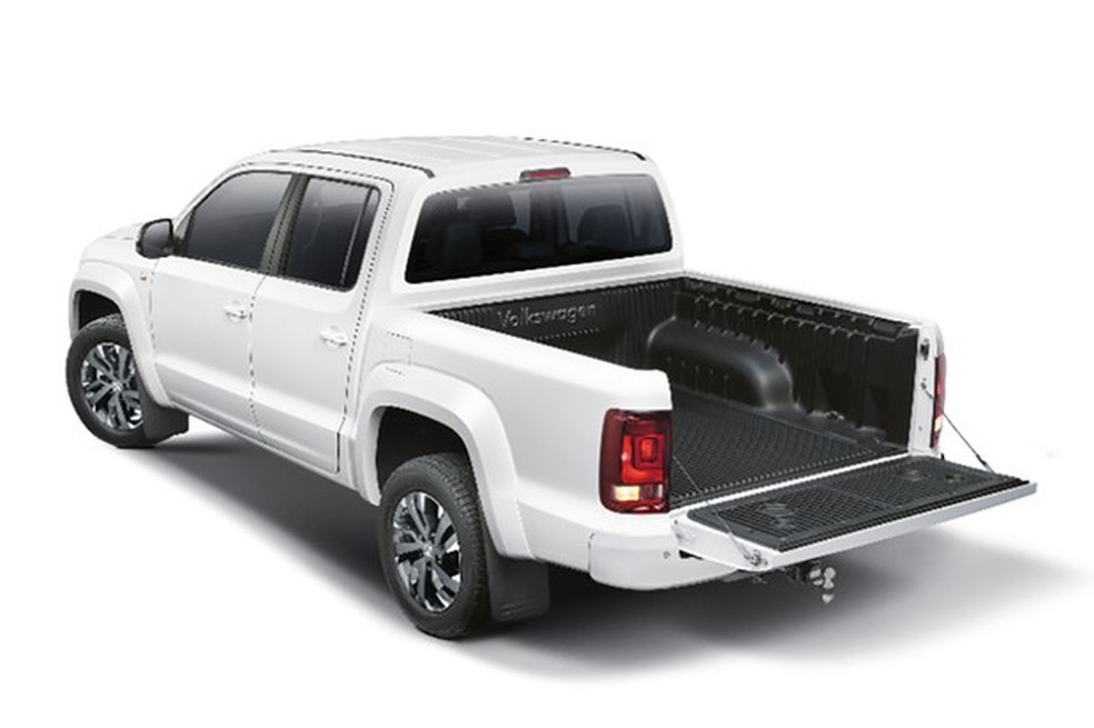 Nova Amarok terá como rival nova Toyota Hilux (Foto: Divulgação) — Foto: Auto Esporte