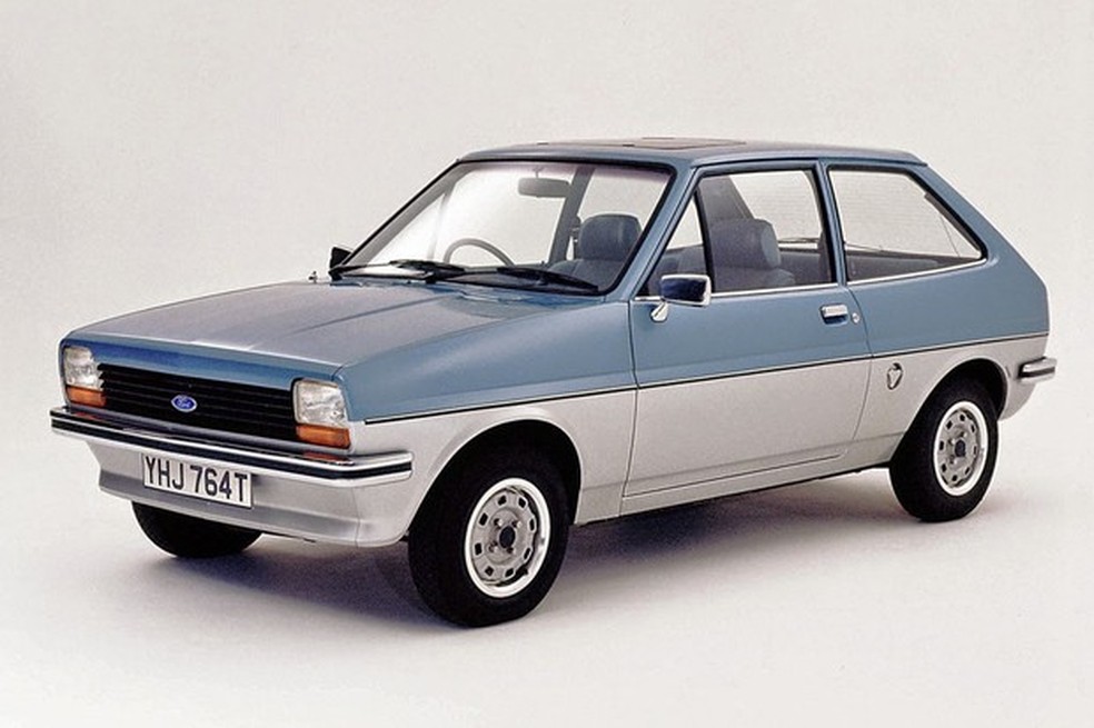 Ford Fiesta 1976 foi uma das criações de Tom Tjaarda (Foto: Divulgação) — Foto: Auto Esporte