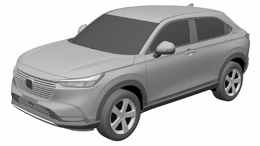 Honda HR-V 2022 INPI Patente Dianteira Estática