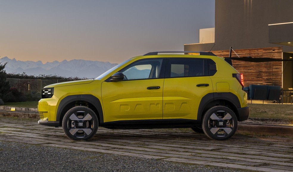Fiat Grande Panda virá para substituir Argo e Mobi no Brasil  — Foto: Divulgação/Fiat